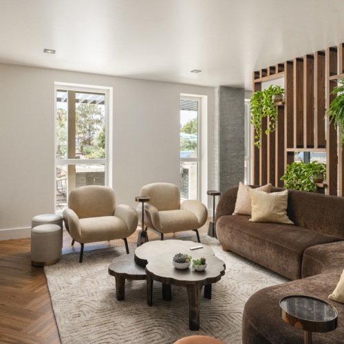 Gorgeous clubroom with  comfortable seating